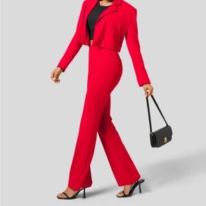 HALARA Flex High Waist Slight Flare Work Pants